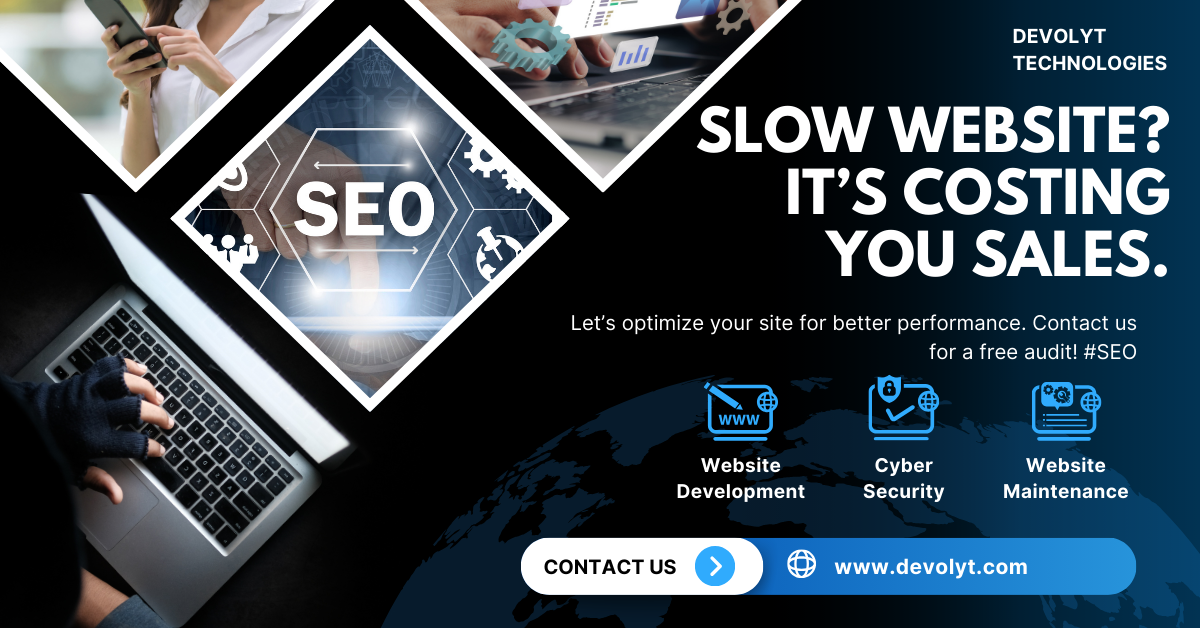 Slow website? It’s costing you sales. Let’s Optimize Your Site for Better Performance